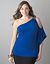 One shoulder embellished top by Lane Bryant