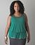 Sequin peplum tank by Lane Bryant