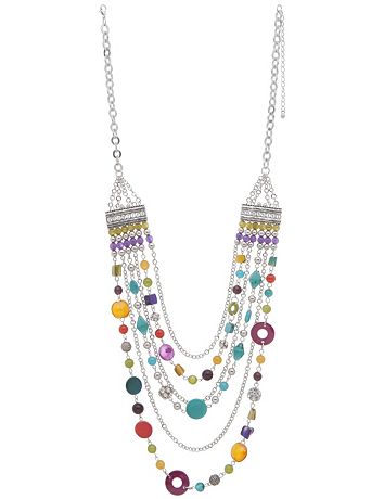 Nested bead necklace by Lane Bryant