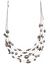 Etched bead illusion necklace by Lane Bryant