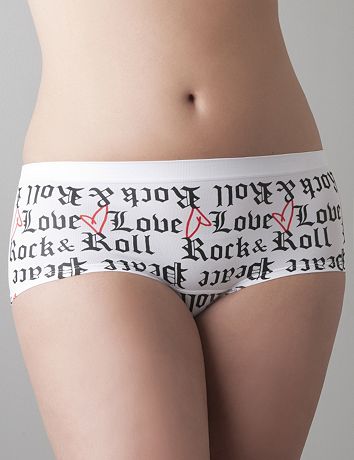 Rock & Roll seamless boyshort panty by Cacique