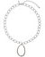 Rhinestone pendant necklace by Lane Bryant