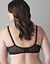 Contrast lace plunge bra by Cacique