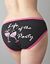 Life of the Party cotton hipster panty by Cacique