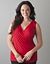 Sleeveless surplice top by Lane Bryant