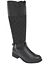 Quilted riding boot by Lane Bryant