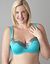 Smooth balconette with metallic lace by Cacique