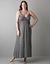 Plus Size Sleep Maxi with Satin Piping by Cacique