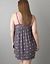 Plus Size Polka Dot Chemise with Satin Piping by Cacique