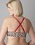 Solid & animal print reversible plunge by Cacique
