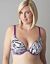Solid & zebra print reversible plunge by Cacique