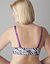 Solid & zebra print reversible plunge by Cacique