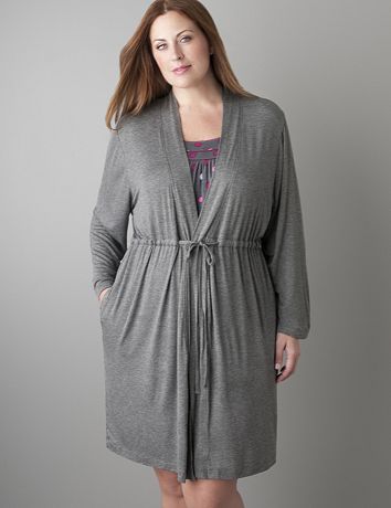 Plus Size Tru to You Robe by Cacique