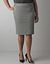 Plus Size Houndstooth Pencil Skirt by Lane Bryant