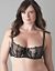 Sparkle Lace French Balconette Bra