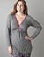 Full Figure Satin Trim Sleep Top by Cacique