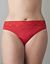 Rhinestone embellished thong panty by Cacique