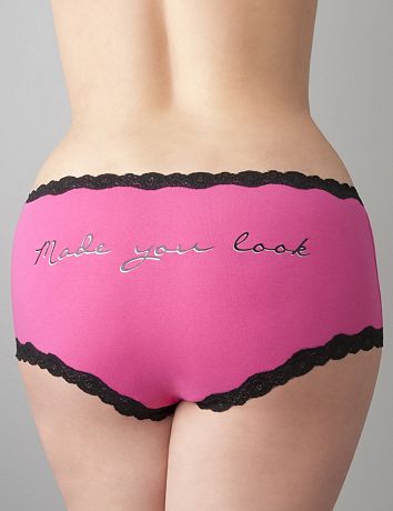 Made You Look cotton boyshort by Cacique