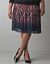 Plus Size Feather Print Skirt by Lane Bryant