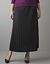 Knife pleat long skirt by Lane Bryant
