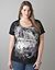 Embellished bus tee by Lane Bryant
