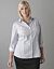Full Figure Sparkle Stripe Cotton Sateen Shirt