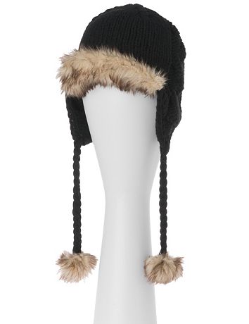 Faux Fur Winter Hat by Lane Bryant