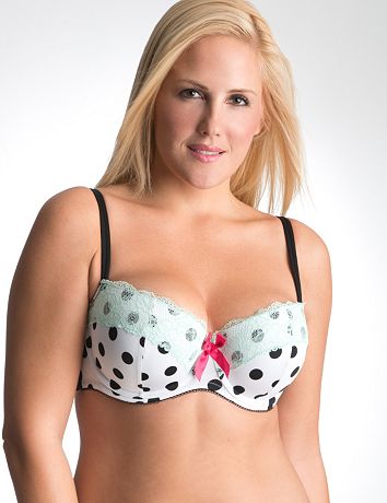 Plus Size Push Up Demi Bra by Cacique