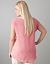 Plus Sized Chiffon Back Floral Tee by Lane Bryant