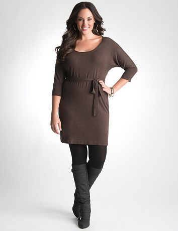 Plus Size Sweater Dress by Lane Bryant