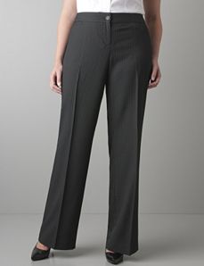 Pinstripe pant by Lane Bryant