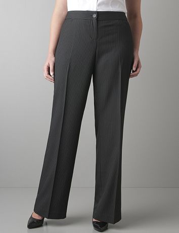 Pinstripe pant by Lane Bryant