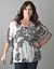 Plus Size Drama Sleeve Layering Top