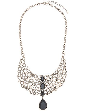Geometric filigree necklace by Lane Bryant