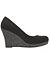 Wide Width Glitter Wedge by Lane Bryant