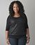 Plus Size Reptile Burnout Top by Lane Bryant
