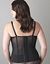 Full Figure Glitter Lace Corset by Cacique