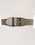 Metallic basket weave stretch belt