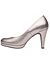 Wide Width Metallic Heels by Lane Bryant