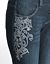 Plus Size Embellished Skinny Jean by Lane Bryant
