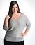 Sequin sweater by Lane Bryant