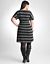 Plus Size Striped Sweater Dress by Lane Bryant
