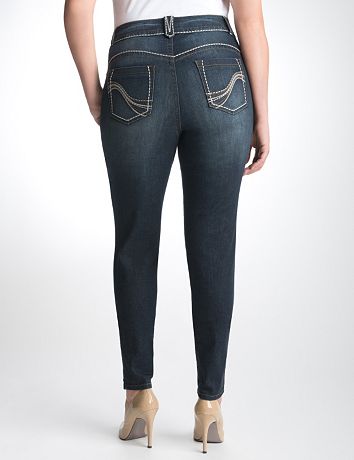 Genius Fit Denim Jegging by Lane Bryant