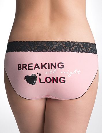 Plus Size Graphic String Bikini by Cacique