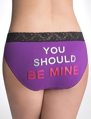 Plus Size Graphic Hipster Panty by Cacique