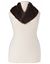 Clip on faux fur collar by Lane Bryant