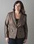 Plus Size Faux Leather Blazer by Lane Bryant