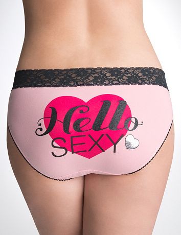 Full Figure Graphic Hipster by Cacique