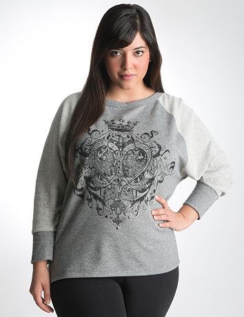 Active baseball tee by Lane Bryant