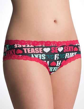 Plus Size Microfiber Cheeky Panty by Cacique